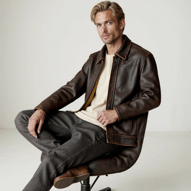 Chaqueta de Cuero Vacuno Goat London